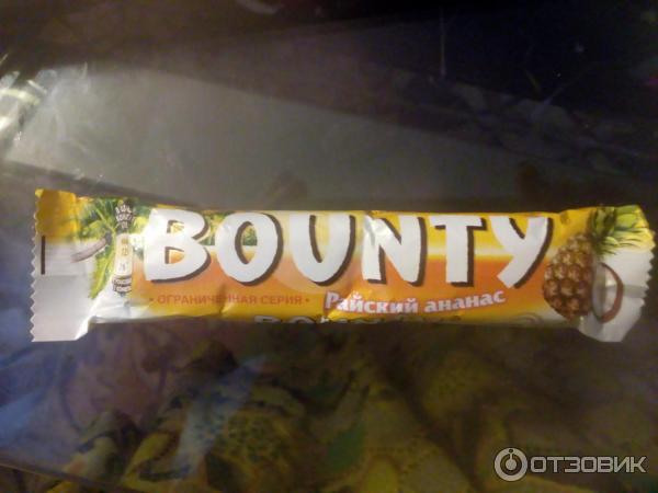 Конфеты Bounty Райский ананас фото