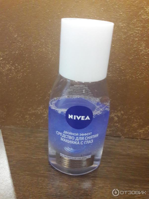 Средство для удаления макияжа с глаз Nivea Двойной эффект фото