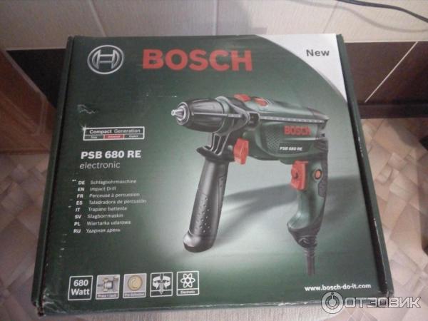 Ударная дрель Bosch PSB 680 RE фото