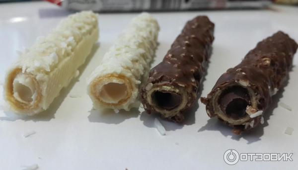 Отзыв о Шоколадные трубочки Solen Biscolata Nirvana Нежные хрустящие шоколадные 