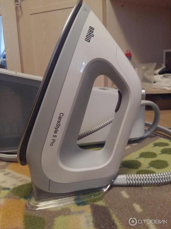 Как разобрать утюг braun carestyle 5 Отзыв о Утюг с парогенератором Braun CareStyle 5 IS 5055 WH Глажу белье с огромн