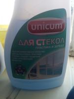 Средство для мытья стекол, пластика и зеркал Unicum фото