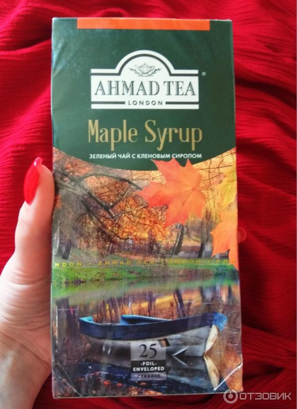 Чай ahmad maple syrup