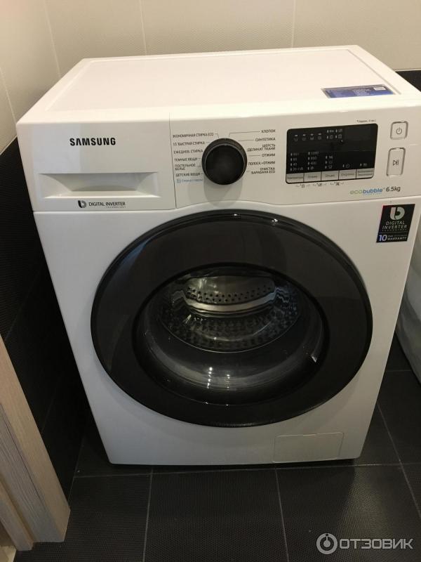 Стиральная машинка SAMSUNG WW65J42E04W Eco Bubble фото