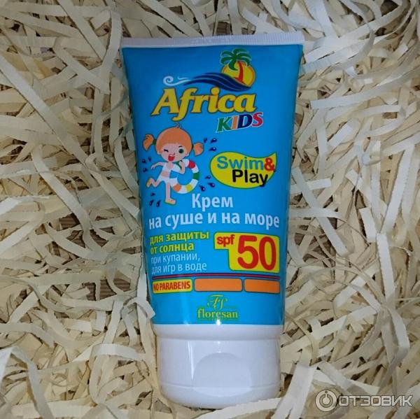 Крем для защиты от солнца Floresan Africa Kids SPF 50