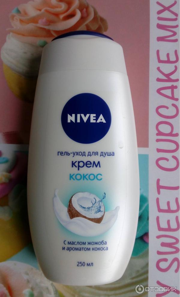 Гель-крем для душа Nivea Крем кокос фото