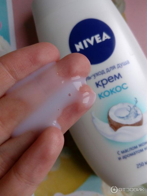 Гель-крем для душа Nivea Крем кокос фото