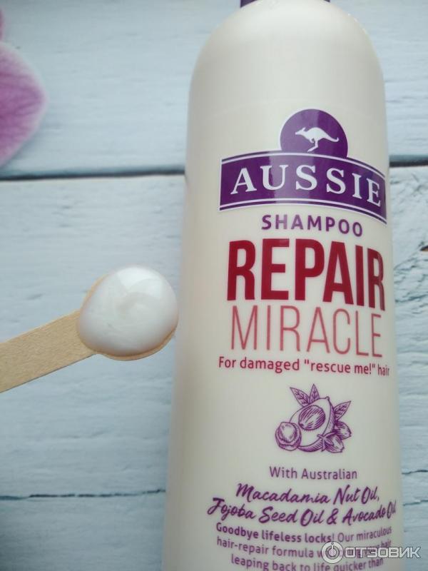 Шампунь для волос Aussie Repair Miracle фото