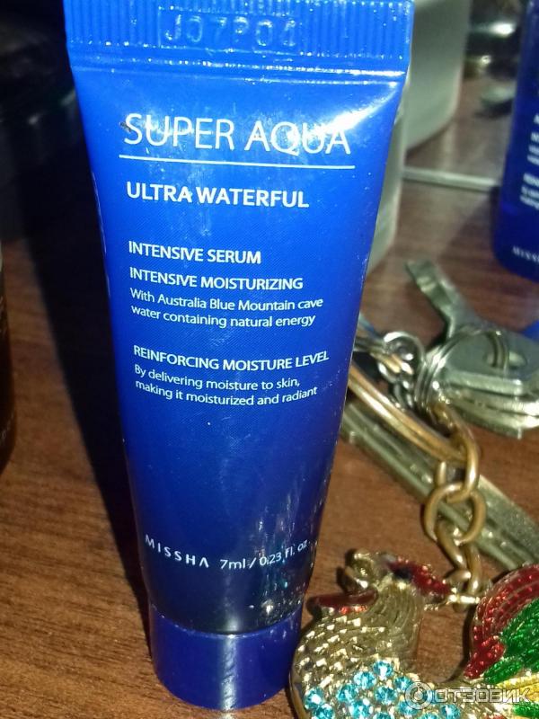 Интенсивная увлажняющая гель-сыворотка для лица Missha Super Aqua Ultra Waterfull Gel Serum фото