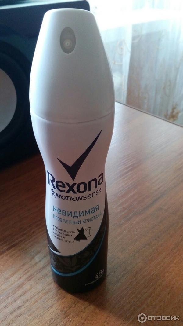 Антиперспирант Rexona Motion Sense Невидимая Прозрачный кристалл фото