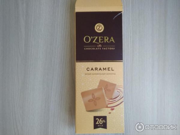 Белый шоколад O`Zera Caramel фото