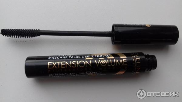 Тушь для ресниц Eveline Cosmetics Extension Volume Professional Make-Up удлинняющая фото