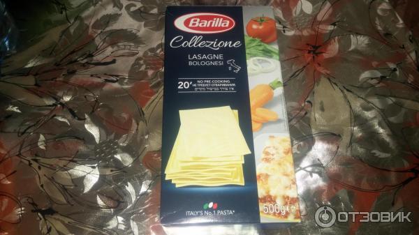 Листы для лазаньи Barilla Collezione Lasagne Bolognesi фото