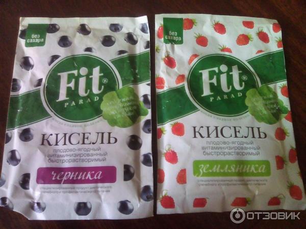 Кисель быстрорастворимый Fit Parad фото