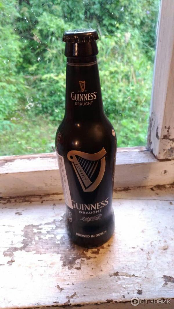 Ирландское пиво Guinness Draught фото