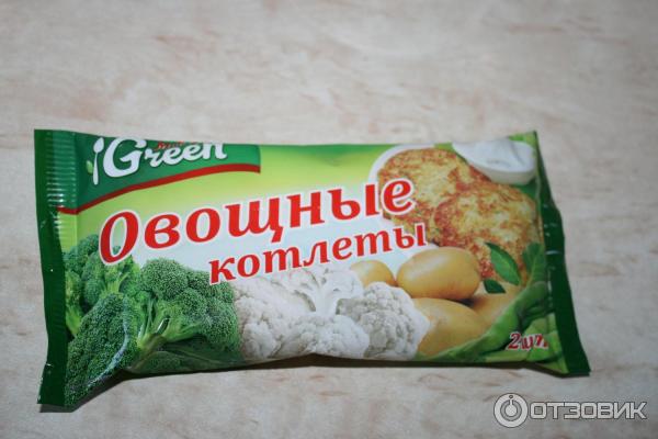 Овощные котлеты Морозко Green фото