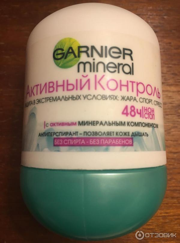 Антиперспирант Garnier Mineral deodorant Активный Контроль 48ч с активными минералами фото