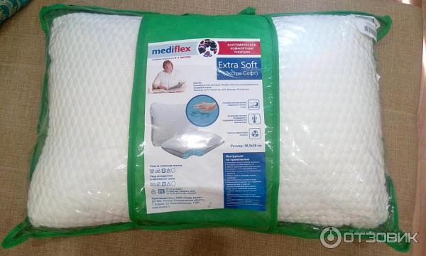 Анатомическая подушка Mediflex Recovery Extra Soft фото