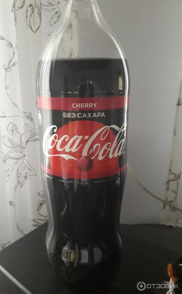 Напиток Coca-Cola cherry, без сахара, 1,5 л