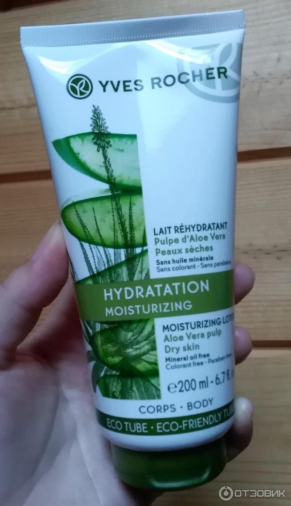 Увлажняющее молочко для тела Hydratation Moisturizing Yves Rocher фото