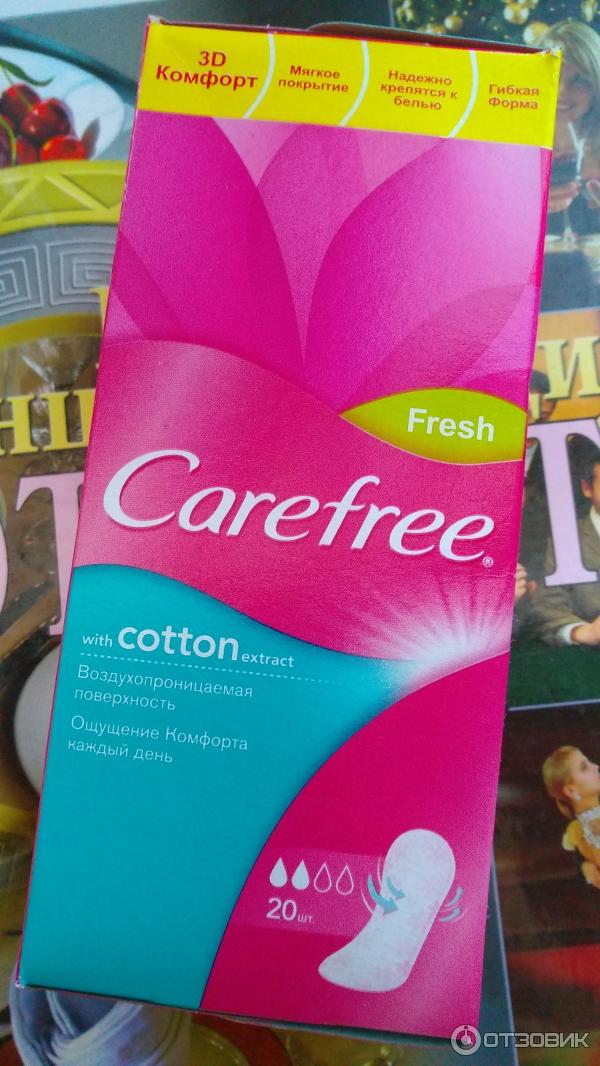 Ежедневные прокладки Carefree Plus Large 36 шт.