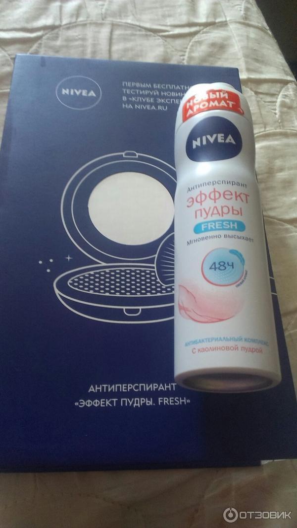 Дезодорант-антиперспирант NIVEA Эффект пудры спрей фото