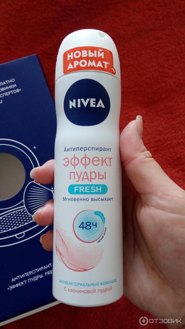 Дезодорант-антиперспирант NIVEA Эффект пудры спрей фото