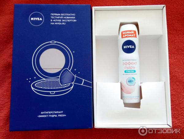 Дезодорант-антиперспирант NIVEA Эффект пудры спрей фото