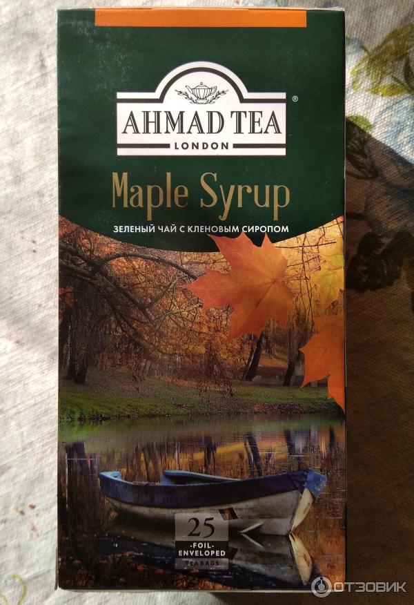 AHMAD TEA MAPLE SYRUP