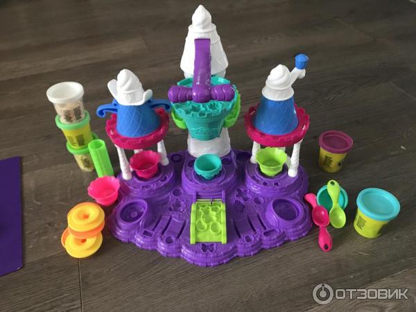 Набор пластилина Play Doh Замок мороженого фото