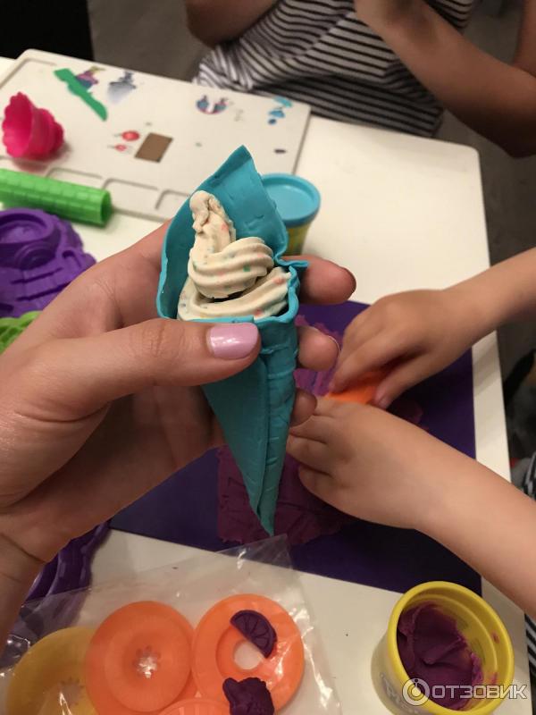 Набор пластилина Play Doh Замок мороженого фото