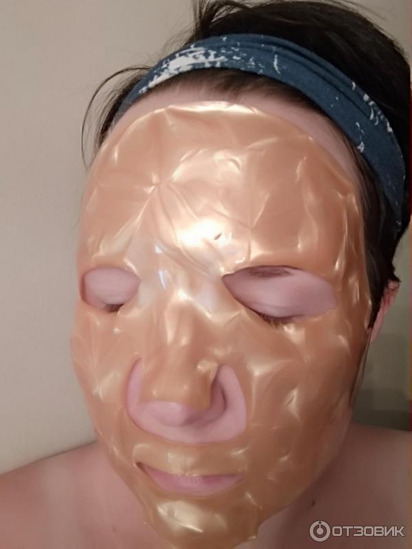 Маска для лица коллагеновая Fabrik cosmetology Collagen Crystal mask Bio Gold фото