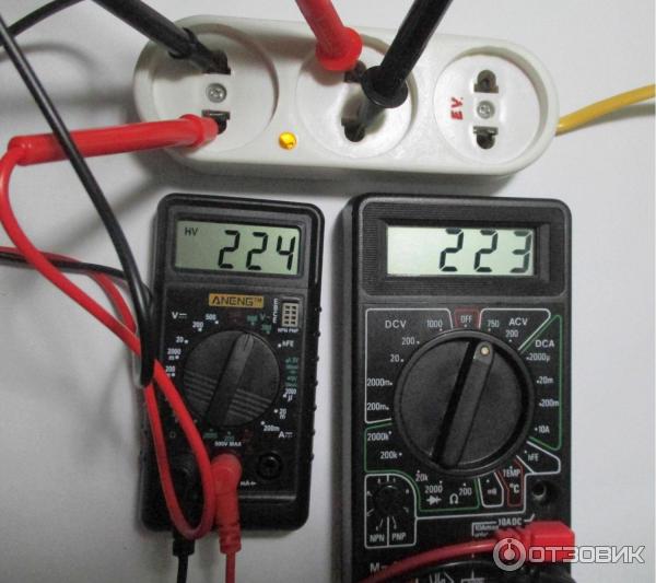 Цифровой мультиметр Aneng Mini Digital Multimeter