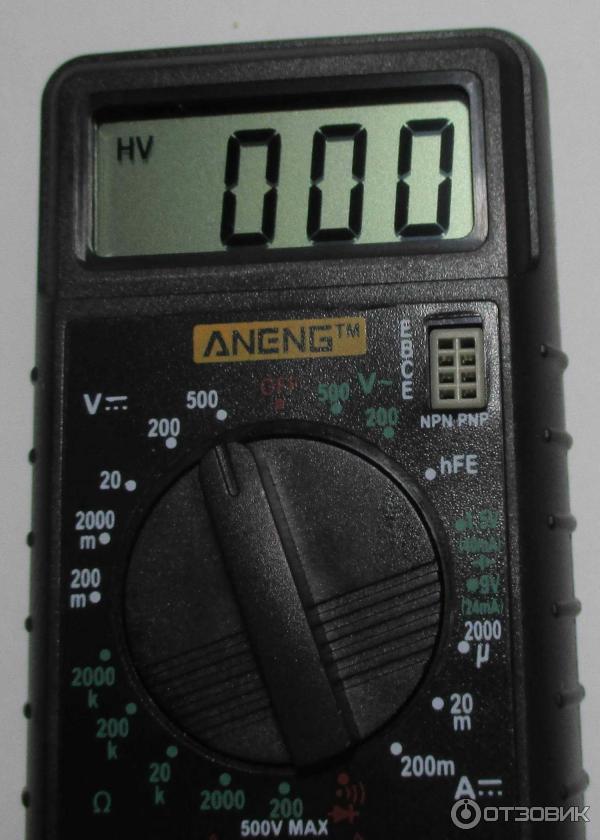 Цифровой мультиметр Aneng Mini Digital Multimeter