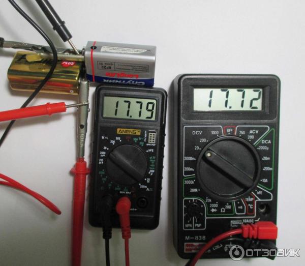 Цифровой мультиметр Aneng Mini Digital Multimeter