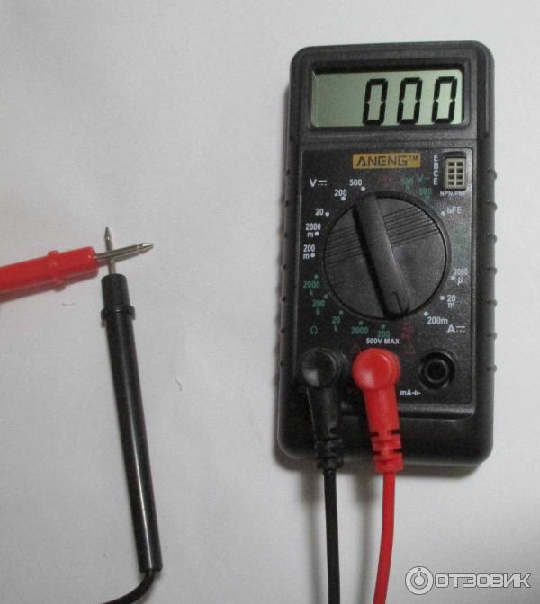 Цифровой мультиметр Aneng Mini Digital Multimeter