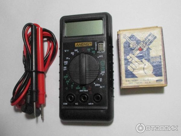 Цифровой мультиметр Aneng Mini Digital Multimeter