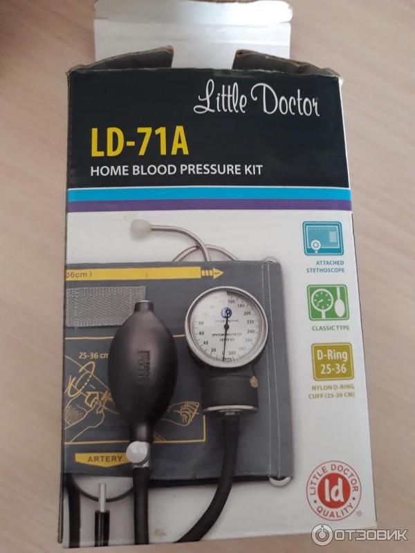 Ld 71. Механический тонометр LD-71. Little Doctor LD-71a. Тонометр little Doctor LD-71. Тонометр little Doctor модель LD-71a механический со встроенным стетоскопо.