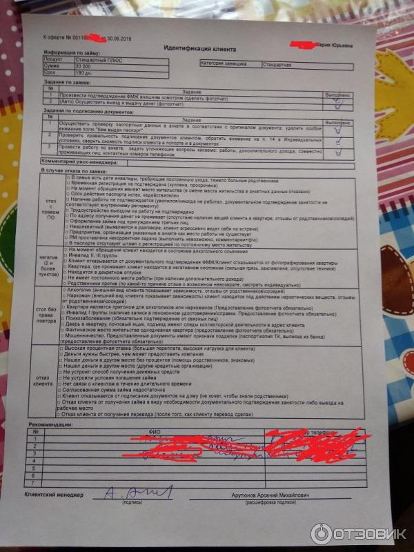 Как выглядит номер договора кредита Отзыв о Микрозаймы "Деньги на дом" К организации никаких вопросов