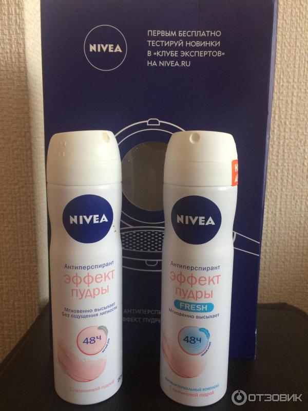 Дезодорант-антиперспирант NIVEA Эффект пудры спрей фото