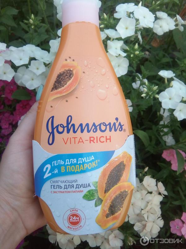 Гель для душа Johnson's Body Care смягчающий Vita-Rich фото