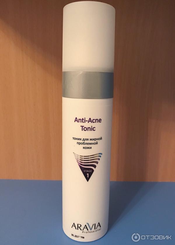 Тоник Aravia anti-acne для жирной и проблемной кожи фото