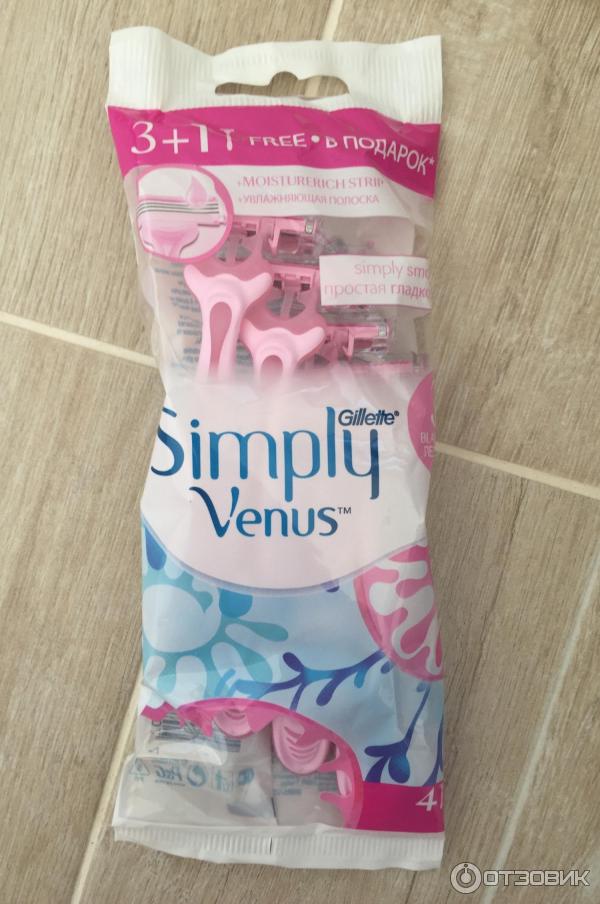 Бритвенный станок Gillette Simply Venus 3 фото