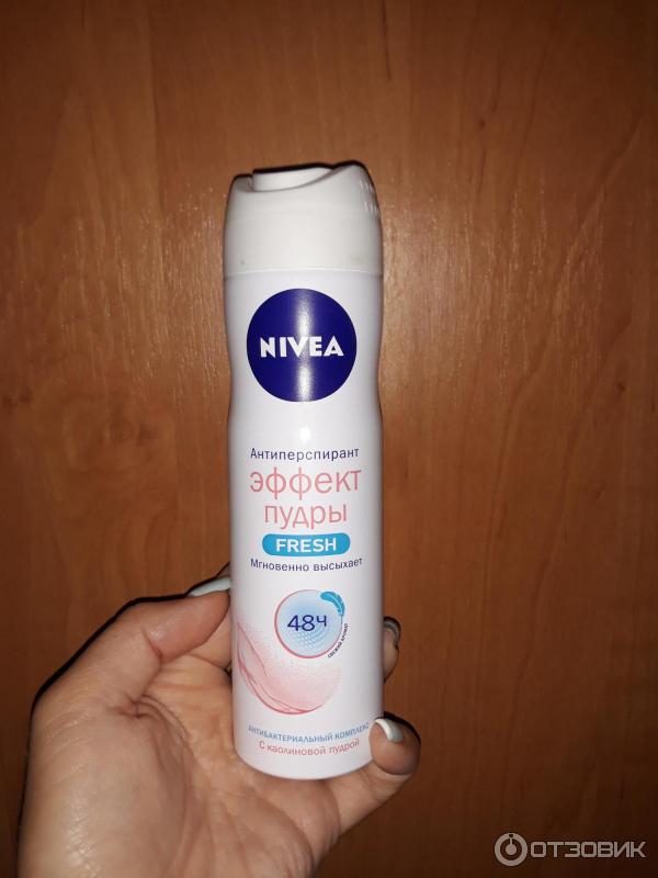 Новый антиперспирант от Nivea Эффект пудры. Fresh фото