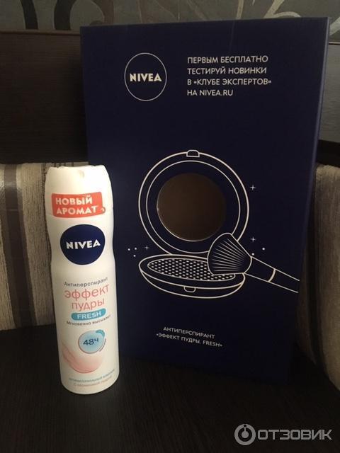 Дезодорант-антиперспирант NIVEA Эффект пудры спрей фото