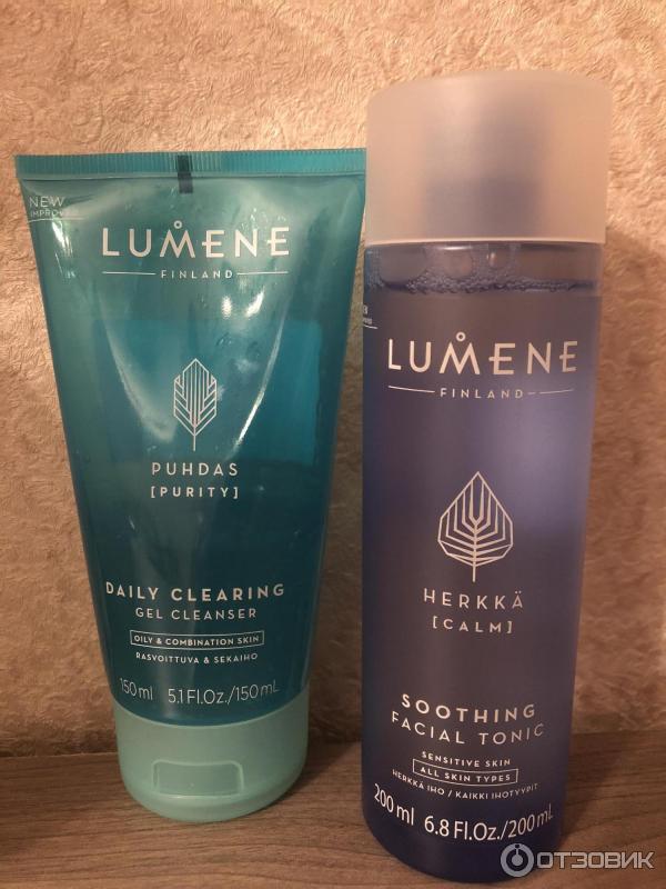 Очищающий тоник для лица Lumene Herkka Soothing Facial Tonic фото