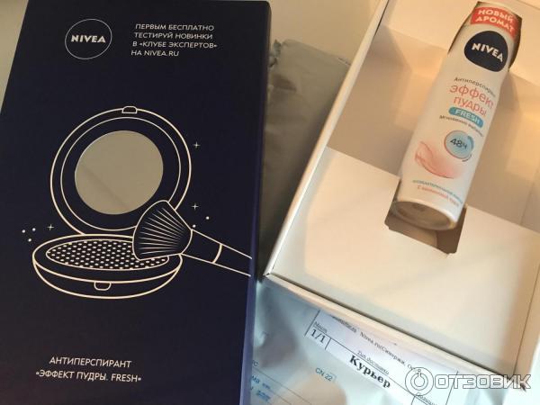 Дезодорант-антиперспирант NIVEA Эффект пудры спрей фото