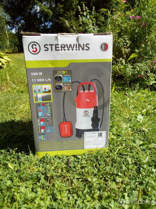 Погружной насос для грязной воды Sterwins 500 CDW 3 фото