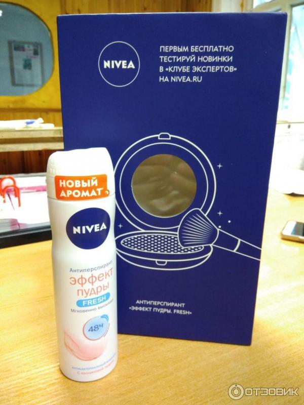 Дезодорант-антиперспирант Nivea Эффект пудры Fresh фото