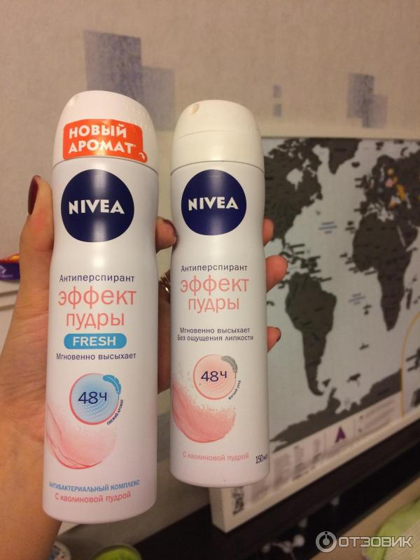 Дезодорант-антиперспирант Nivea Эффект пудры Fresh фото